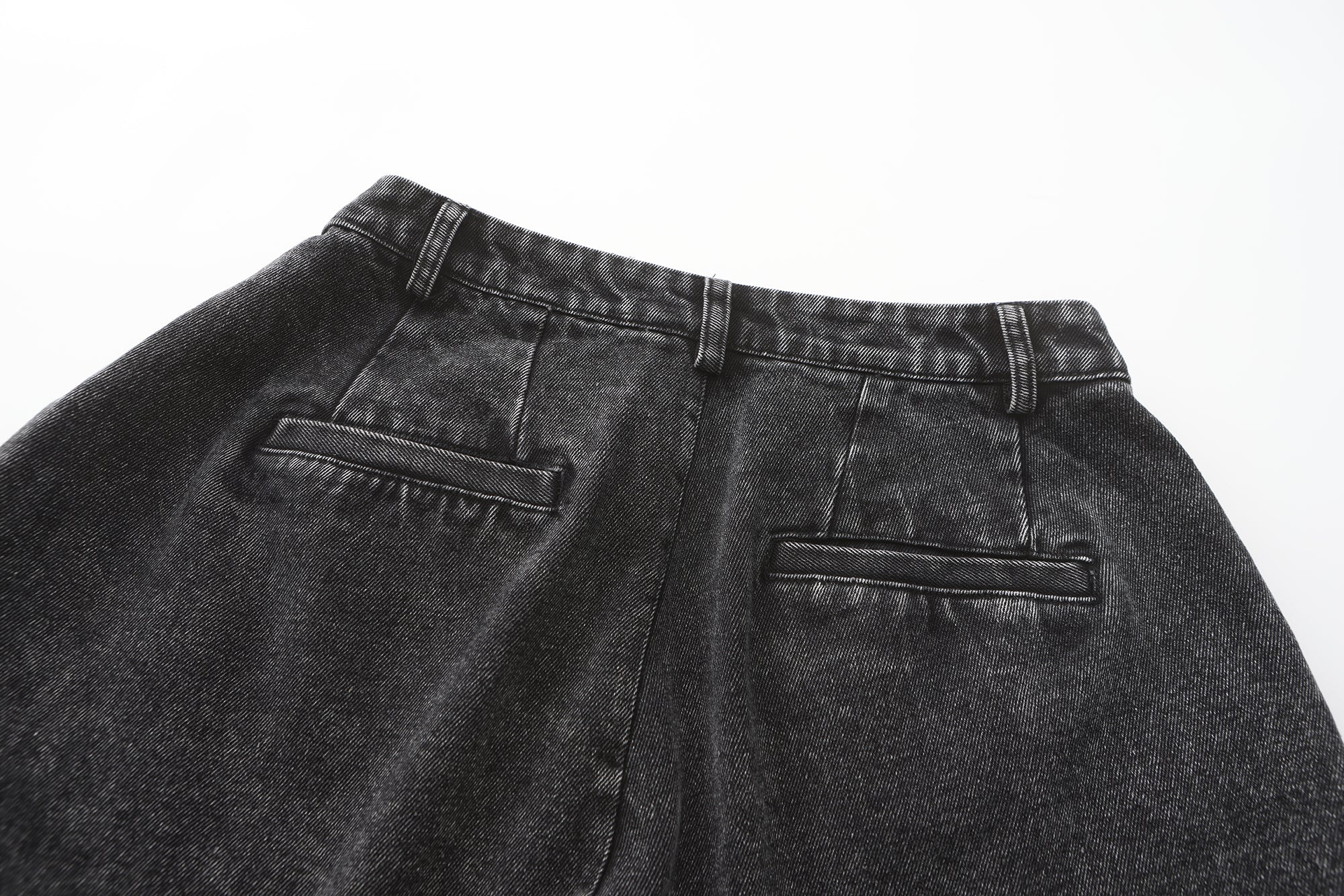 TSINGTAO x DAWANG Deng Denim/Brocade Patch Pants