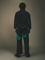 TSINGTAO x DAWANG Deng Denim/Brocade Patch Pants