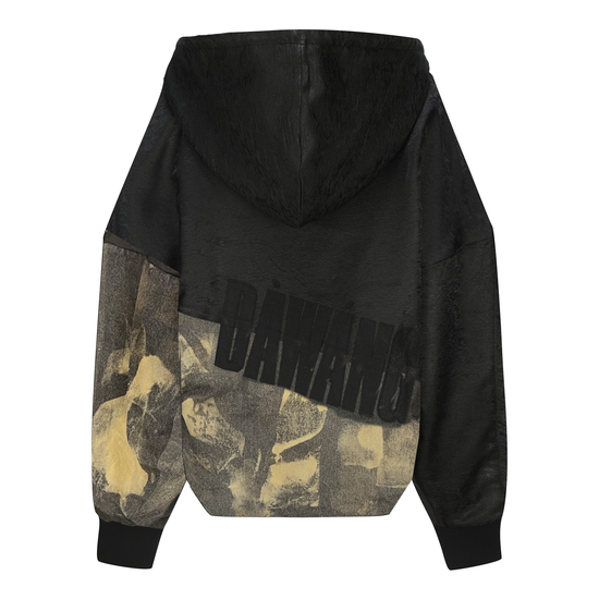 Thunder 80 Patchwork Double Layer Hoodie
