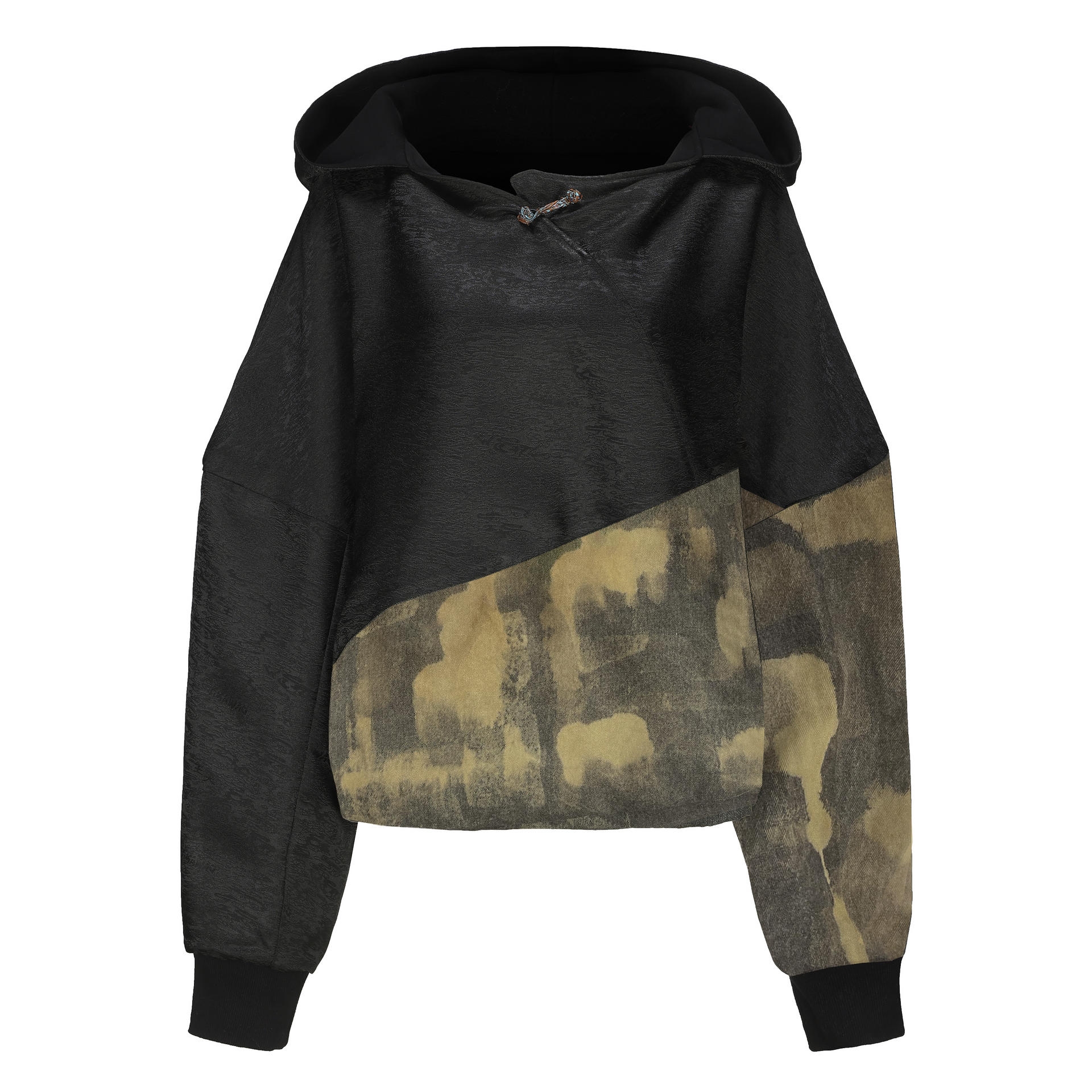 Thunder 80 Patchwork Double Layer Hoodie